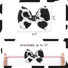 YanJie 3-pack baby hair bows provides versatile outfits for any occasion.