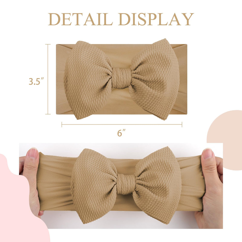 YanJie pink bow headbands brighten everyday moments and smiles