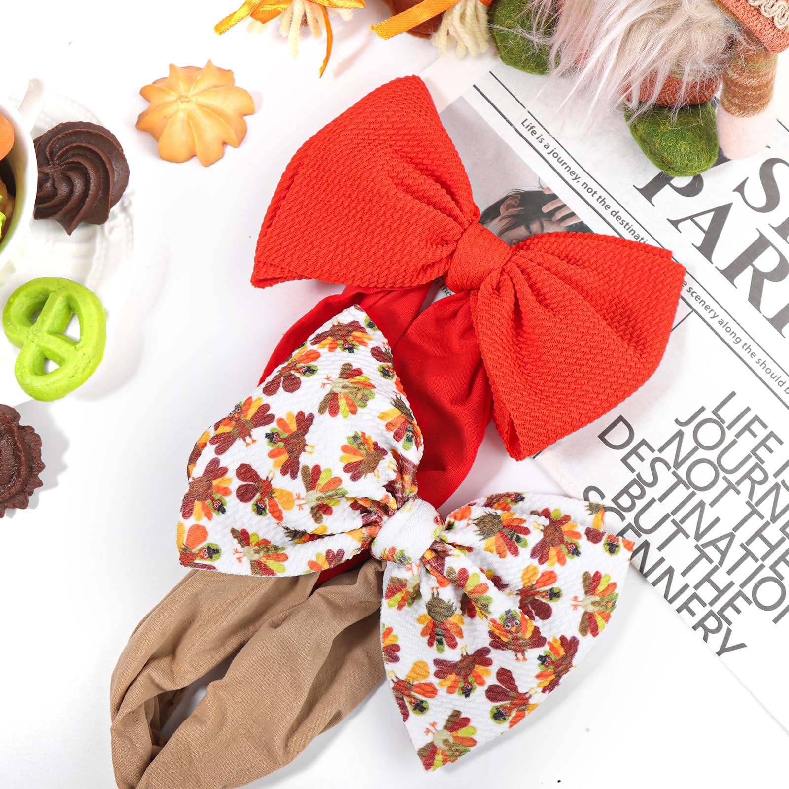 YanJie adjustable headband fits newborn to toddler for versatile wear.