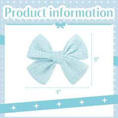 YanJie alligator barrettes secure toddler hair with a touch of sparkle.