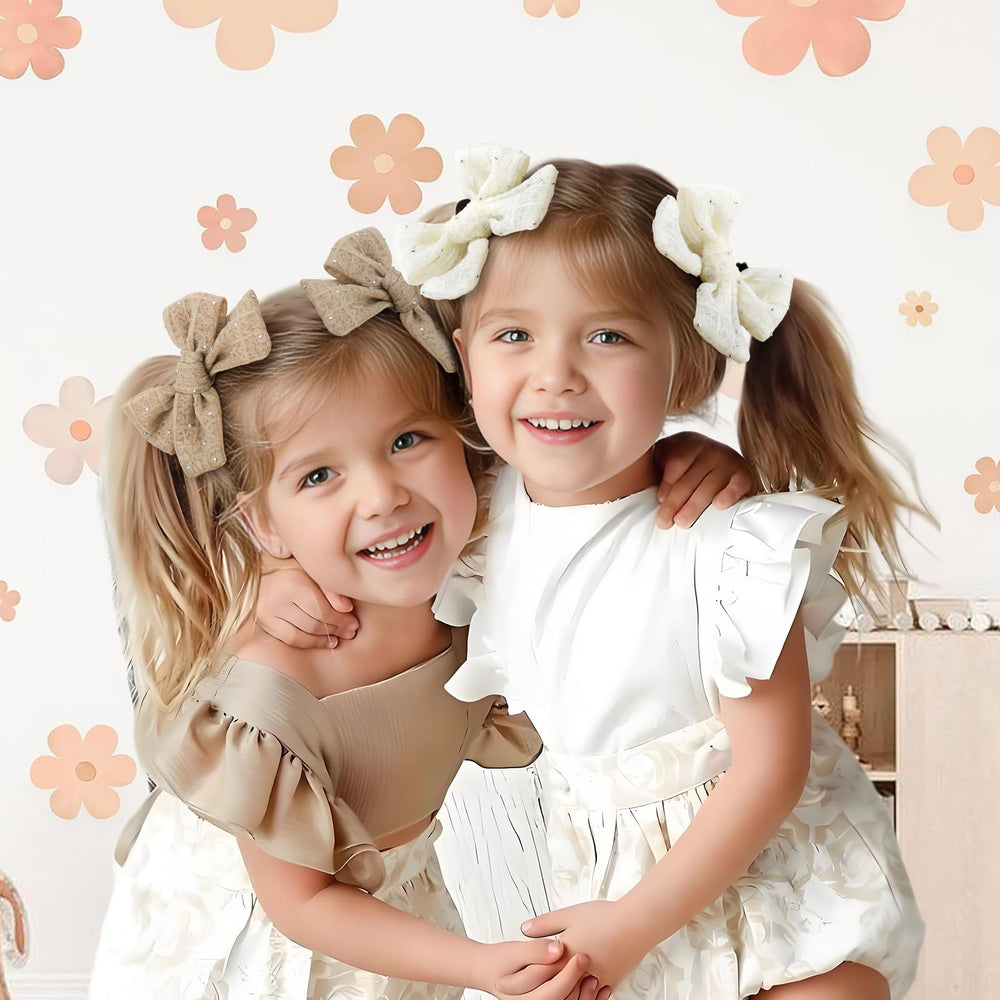 yanjie-baby-bows-lace-design shows subtle patterning and charm
