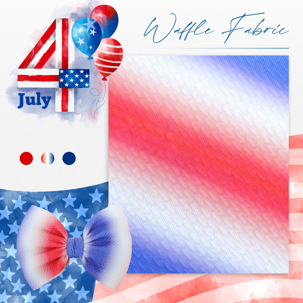 YanJie baby fashion headband for 4th of July photoshoot