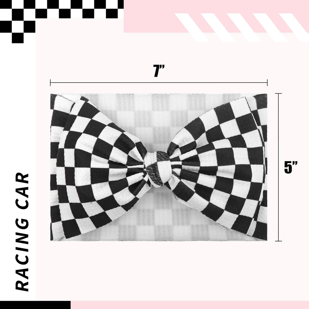 YanJie checkered bow accessories pair with outfits for versatile daily wear