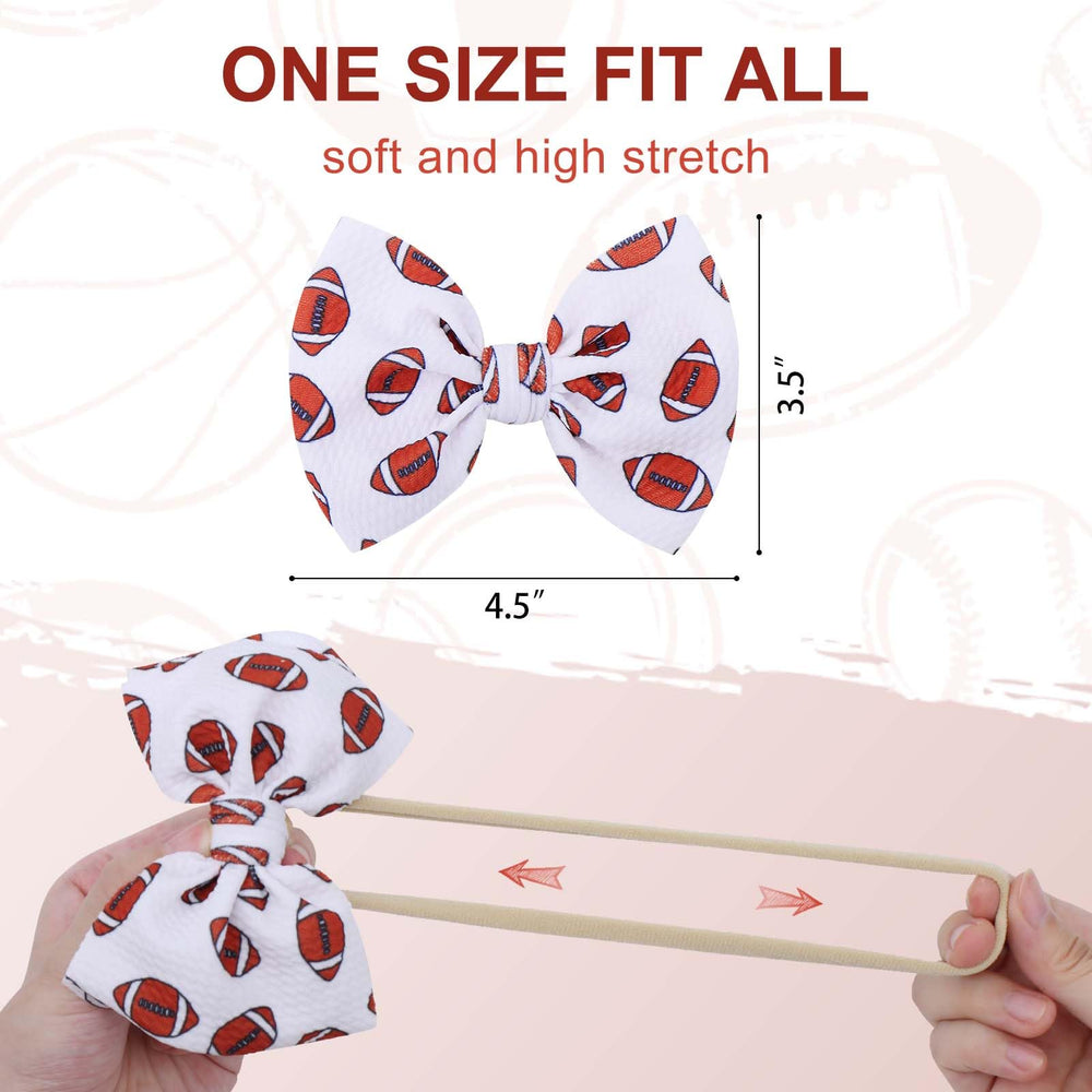 YanJie baby hairband with basketball pattern for daily outfits