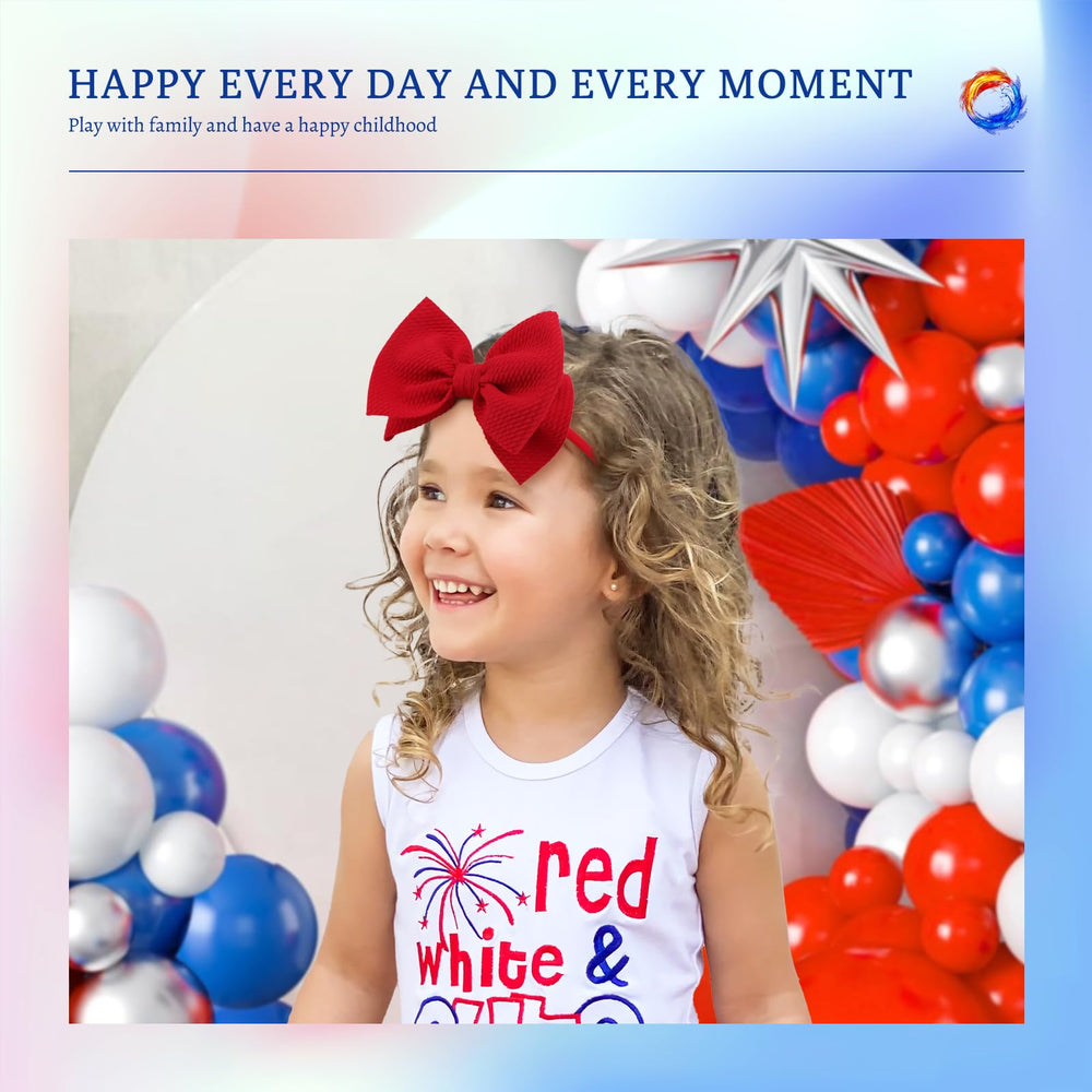 YanJie baby nylon headband with soft elastic band for gentle daily wear.