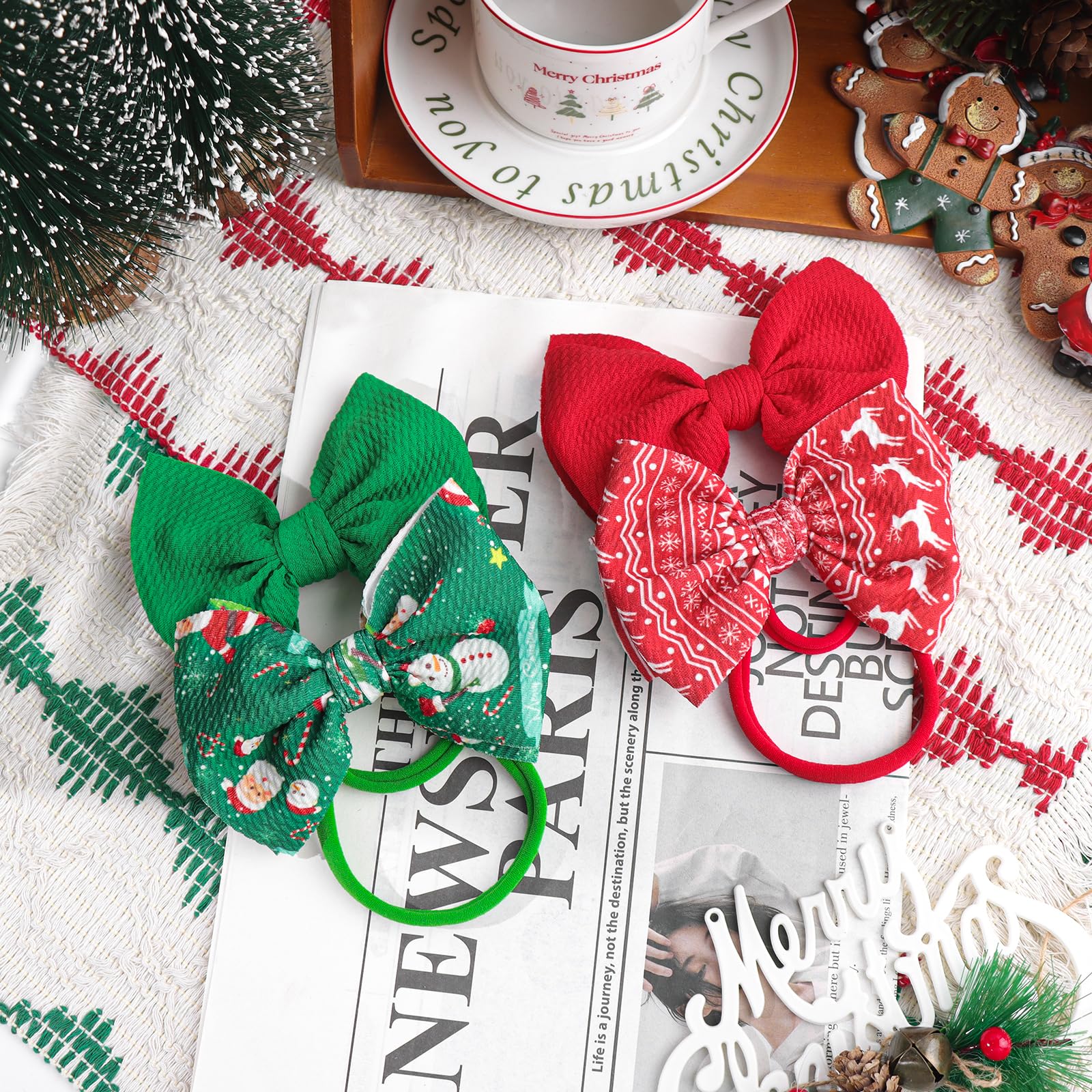 YanJie baby headband gift-pack is perfect for stocking stuffers and celebrations.
