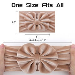 YanJie soft nylon elastic headband grows with your baby from newborn
