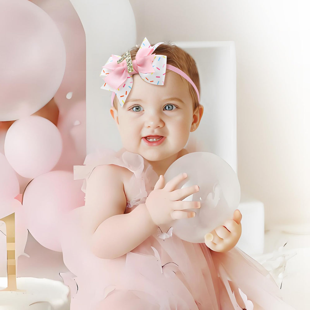 YanJie baby headband soft nylon offers gentle all-day comfort