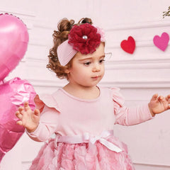 YanJie baby headband stretchy nylon provides gentle all-day fit