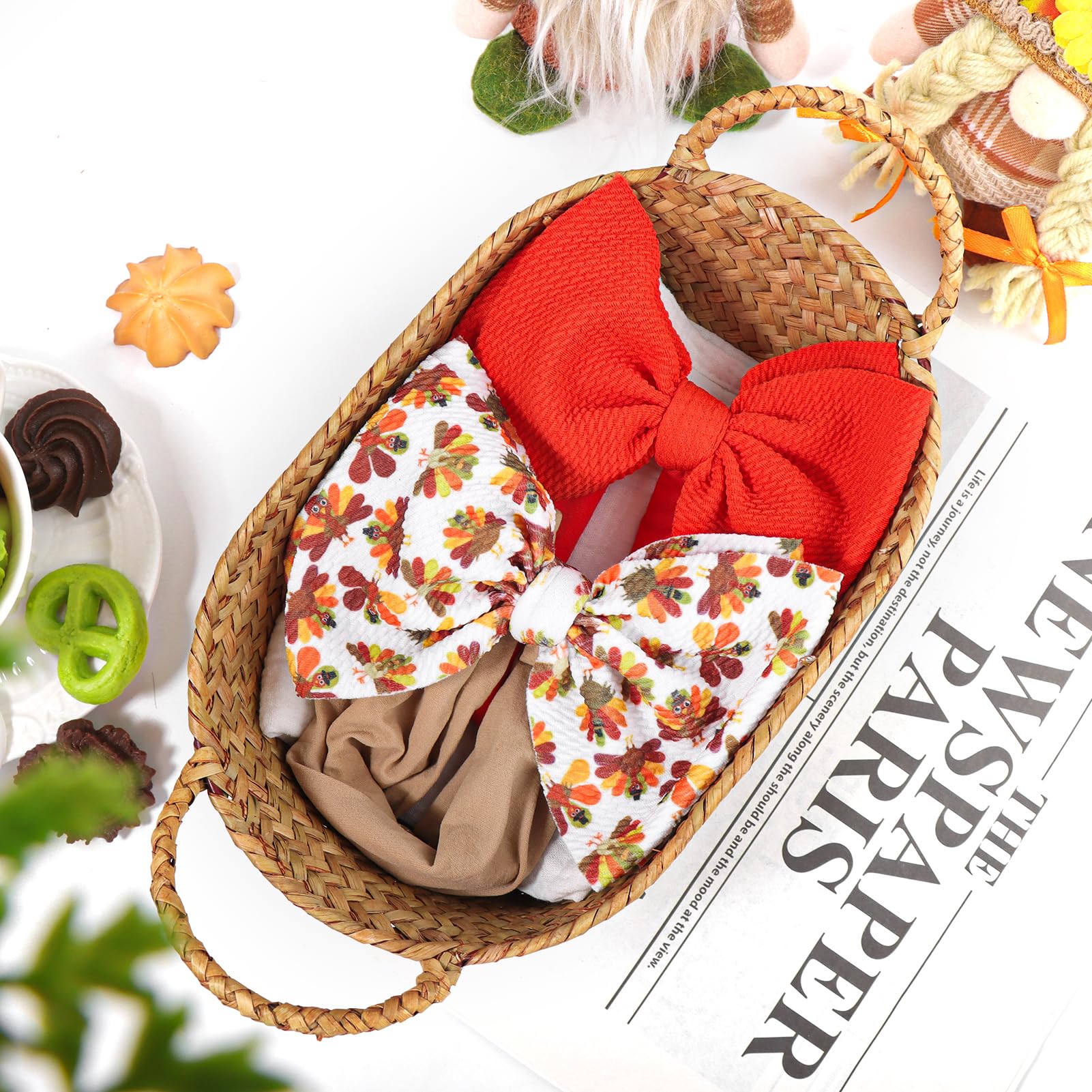 YanJie baby headbands perfect for gifting and family photography.
