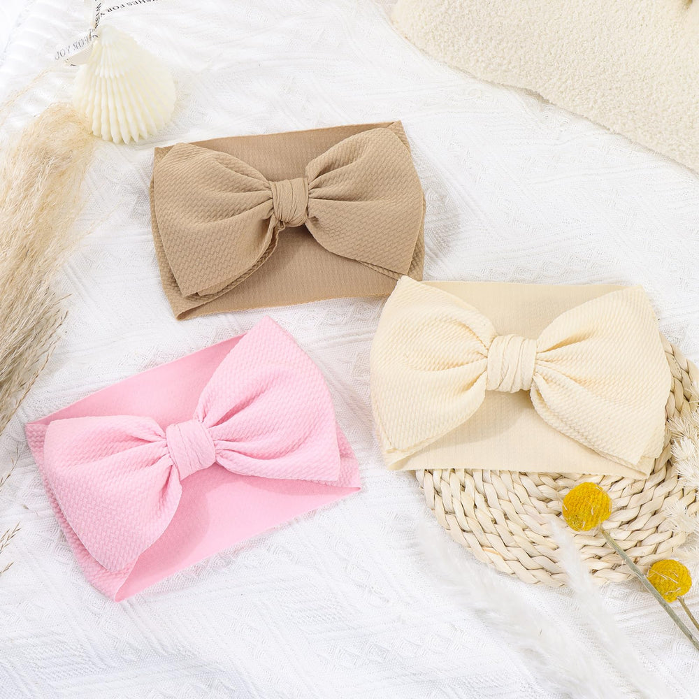 YanJie baby headbands soft-stretch design for comfortable all-day wear.