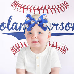 YanJie baby girl headband with soft waffle fabric offers comfortable all-day wear.