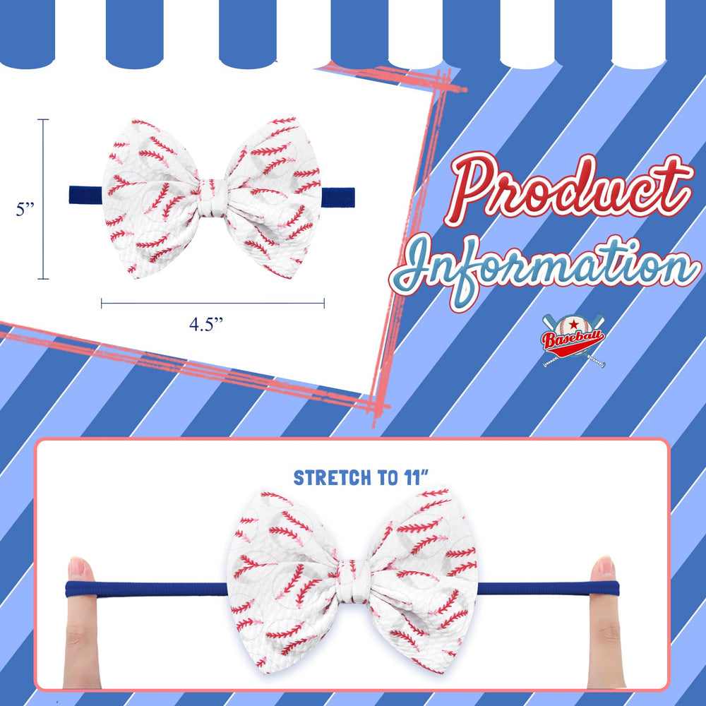 YanJie nylon-stretch headband provides secure, gentle grip on tiny heads.