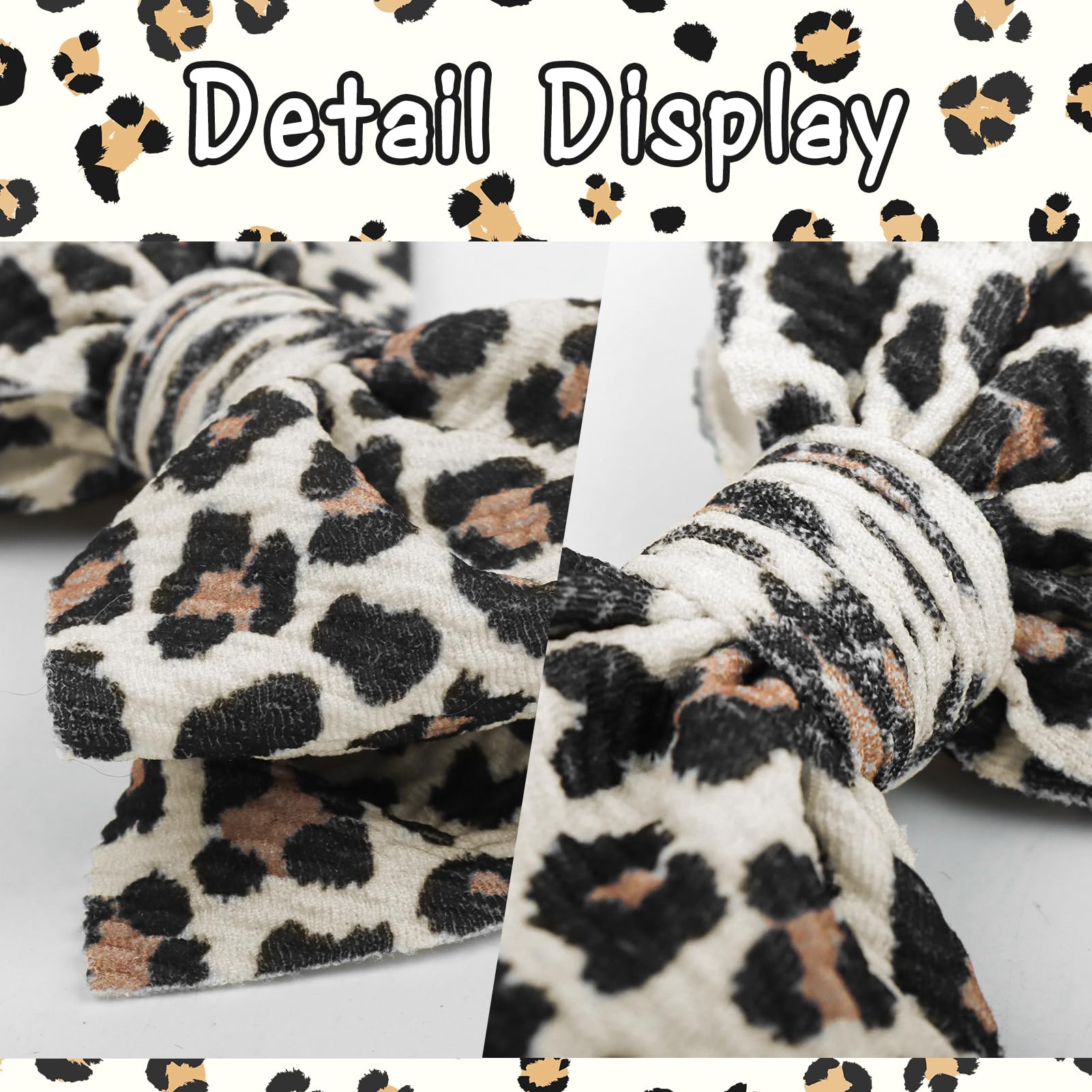 YanJie brown and beige bows pair with most looks for versatile wear.