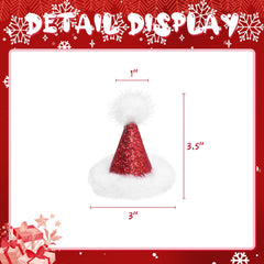 YanJie Christmas hair accessory great for DIY crafts and festive outfits.