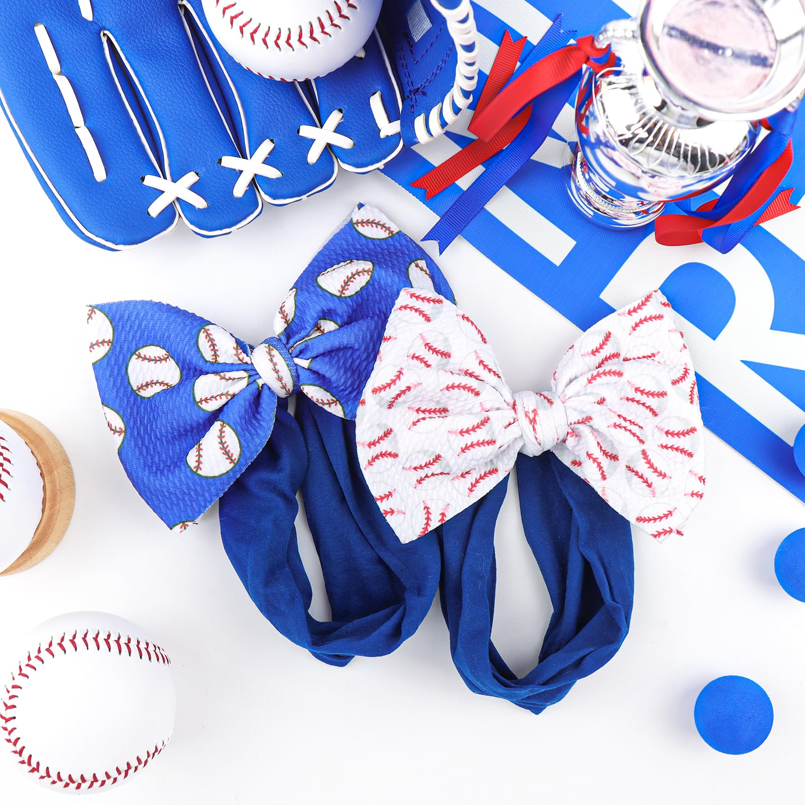 YanJie soft nylon headbands stay in place during active play.