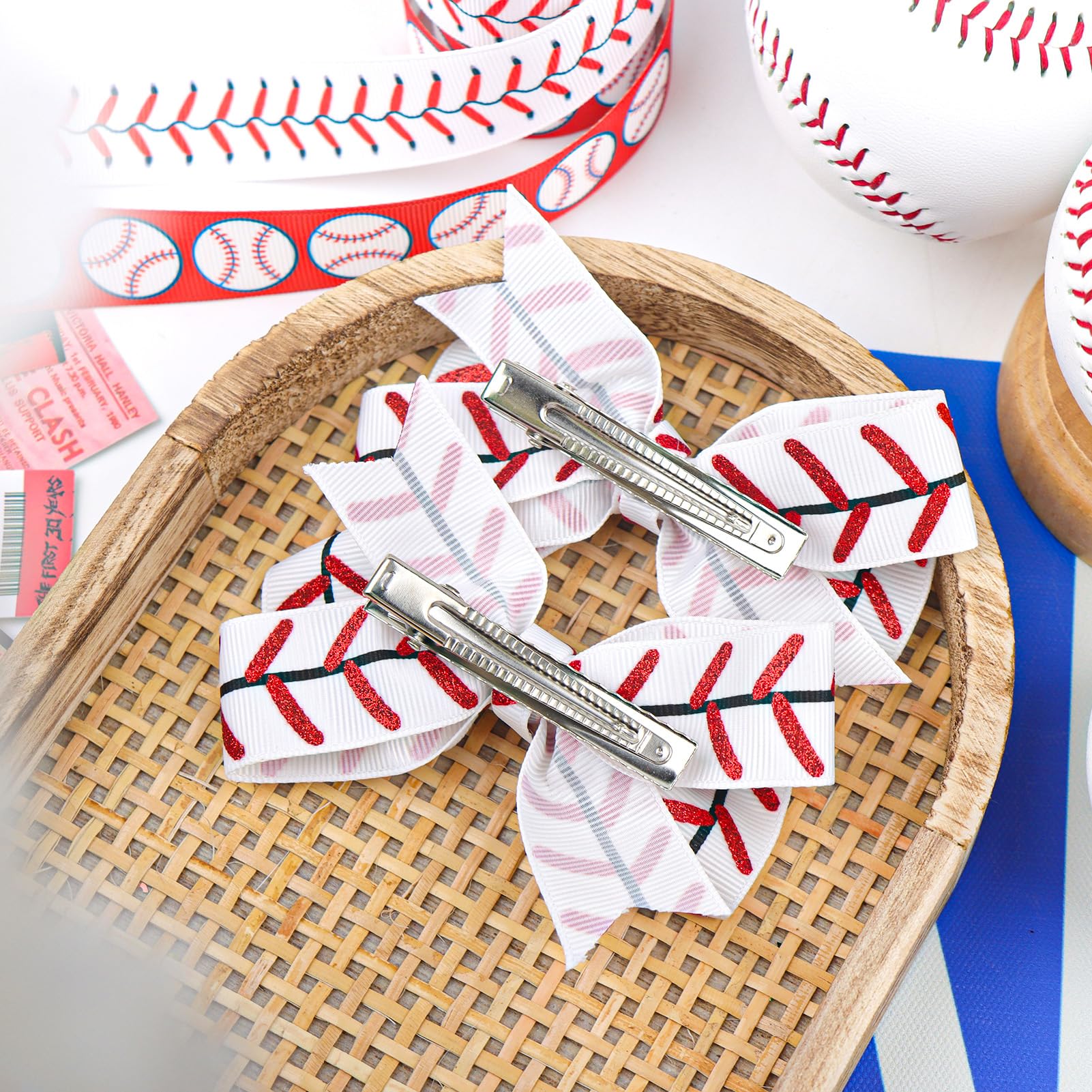 YanJie girls sport-outfit accessory bow ready for gym class or games.