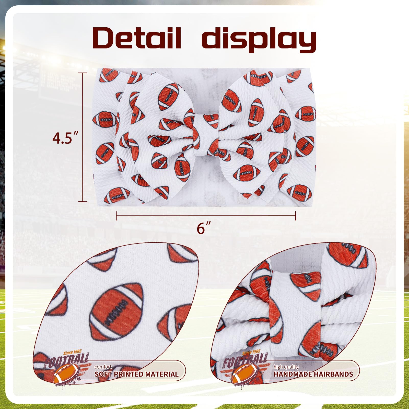 YanJie hairband-independence-day-stars-stripes features festive design ideal for photos and celebrations.