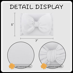 YanJie Hairband knotted bow detail shows craftsmanship.