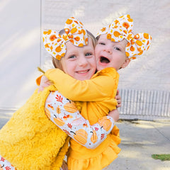 YanJie hairband maple leaf bow 2-pack adds seasonal flair and comfortable fit
