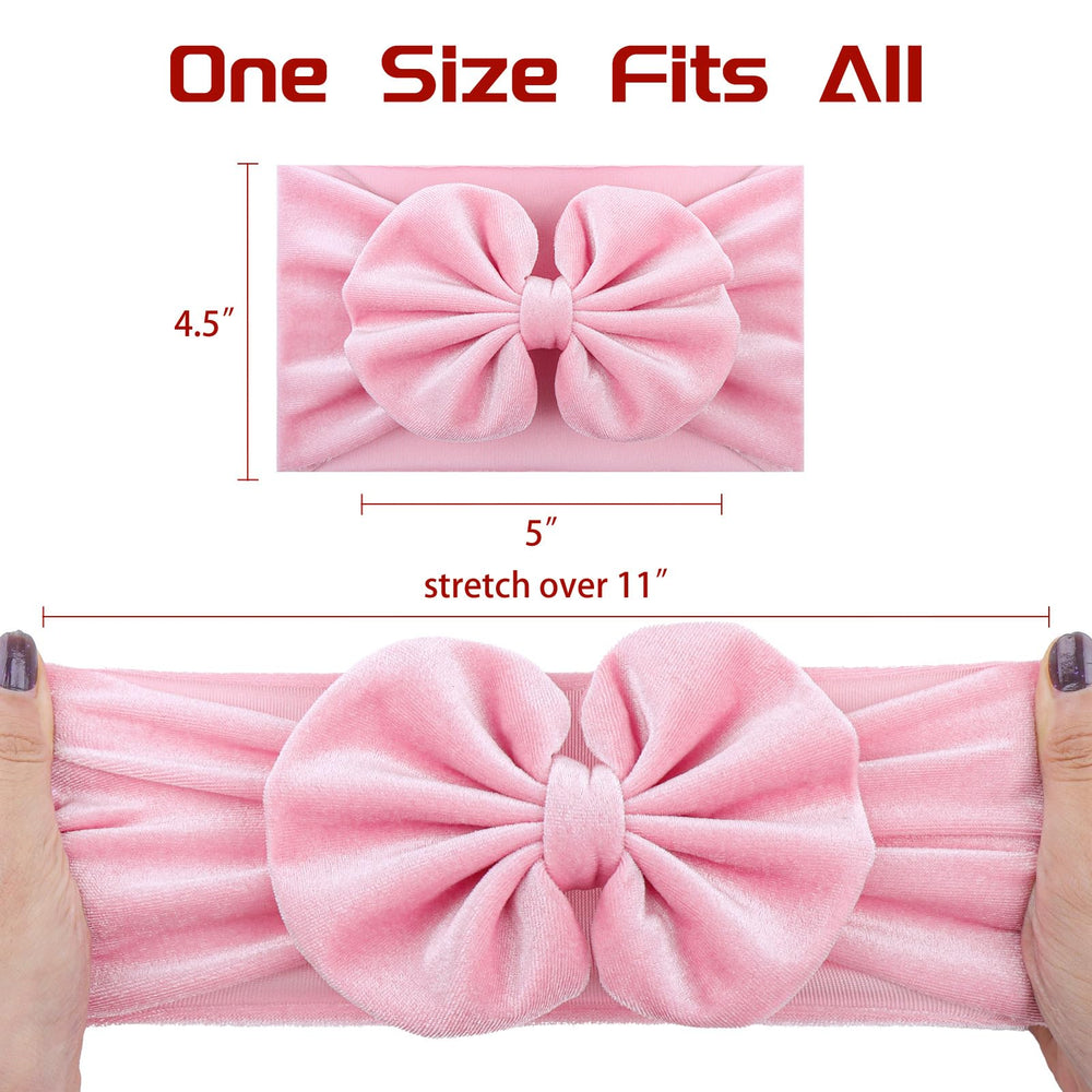 YanJie hairband newborn to toddler fit, safe and warm for outings.