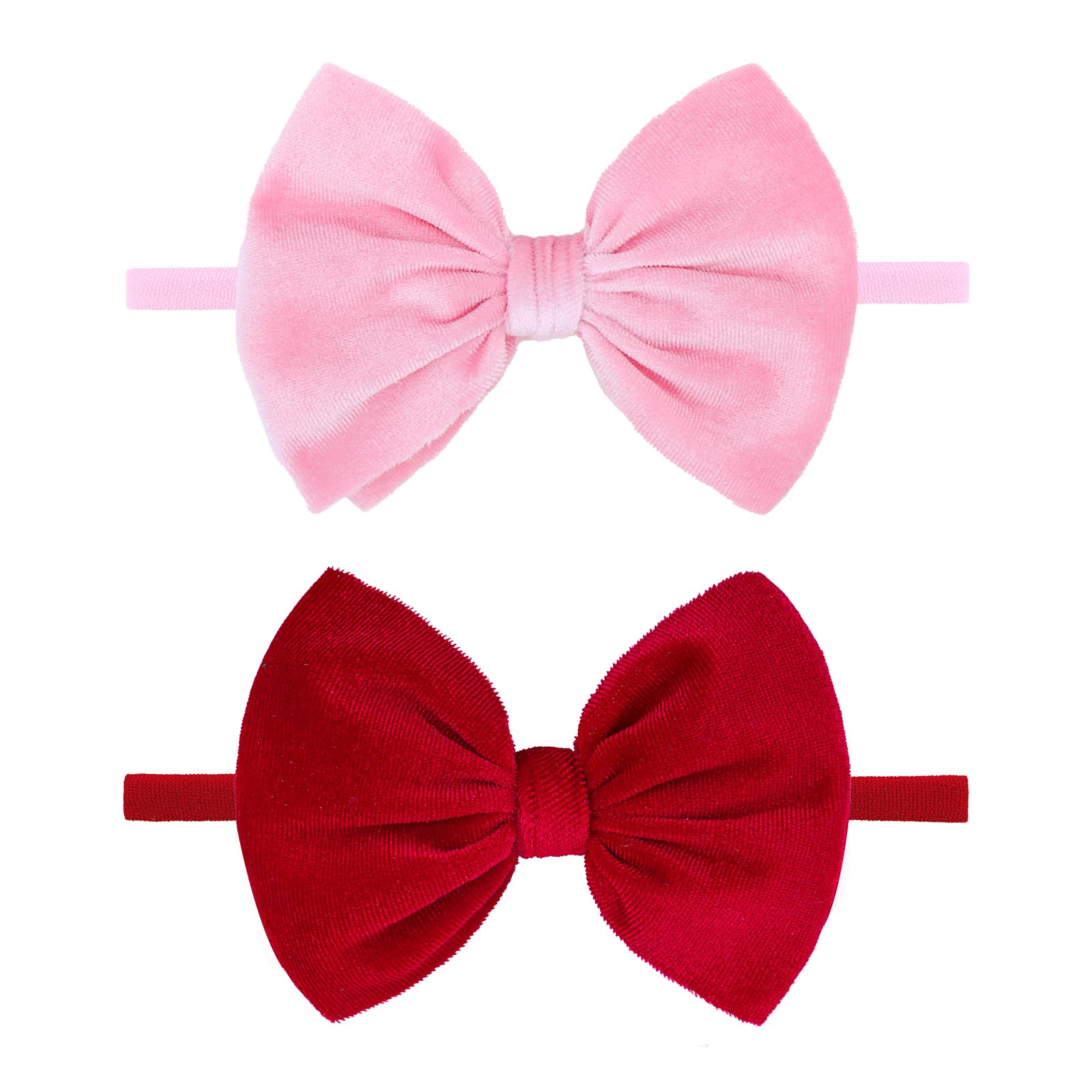 YanJie HAIRBAND nylon band close-up showing stretch for comfy wear.