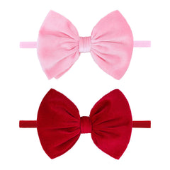 YanJie HAIRBAND nylon band close-up showing stretch for comfy wear.