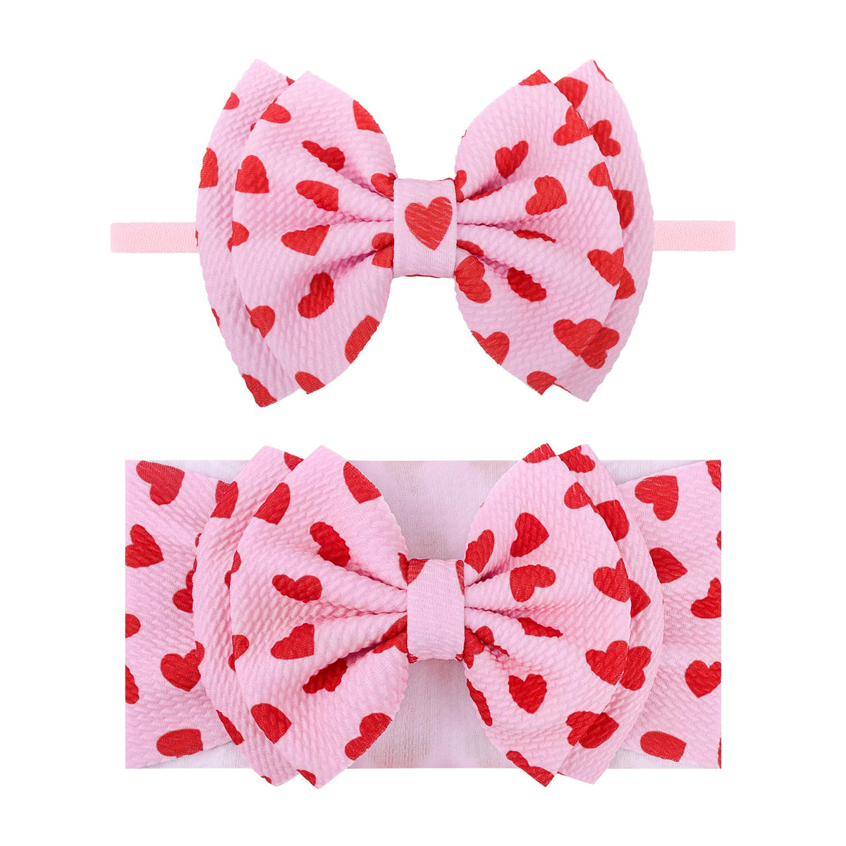 YanJie hairband valentines heart headband for baby adds cute festive flair.