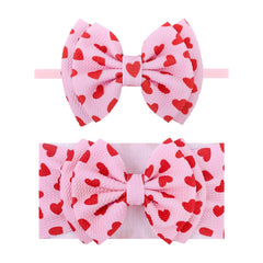 YanJie hairband valentines heart headband for baby adds cute festive flair.