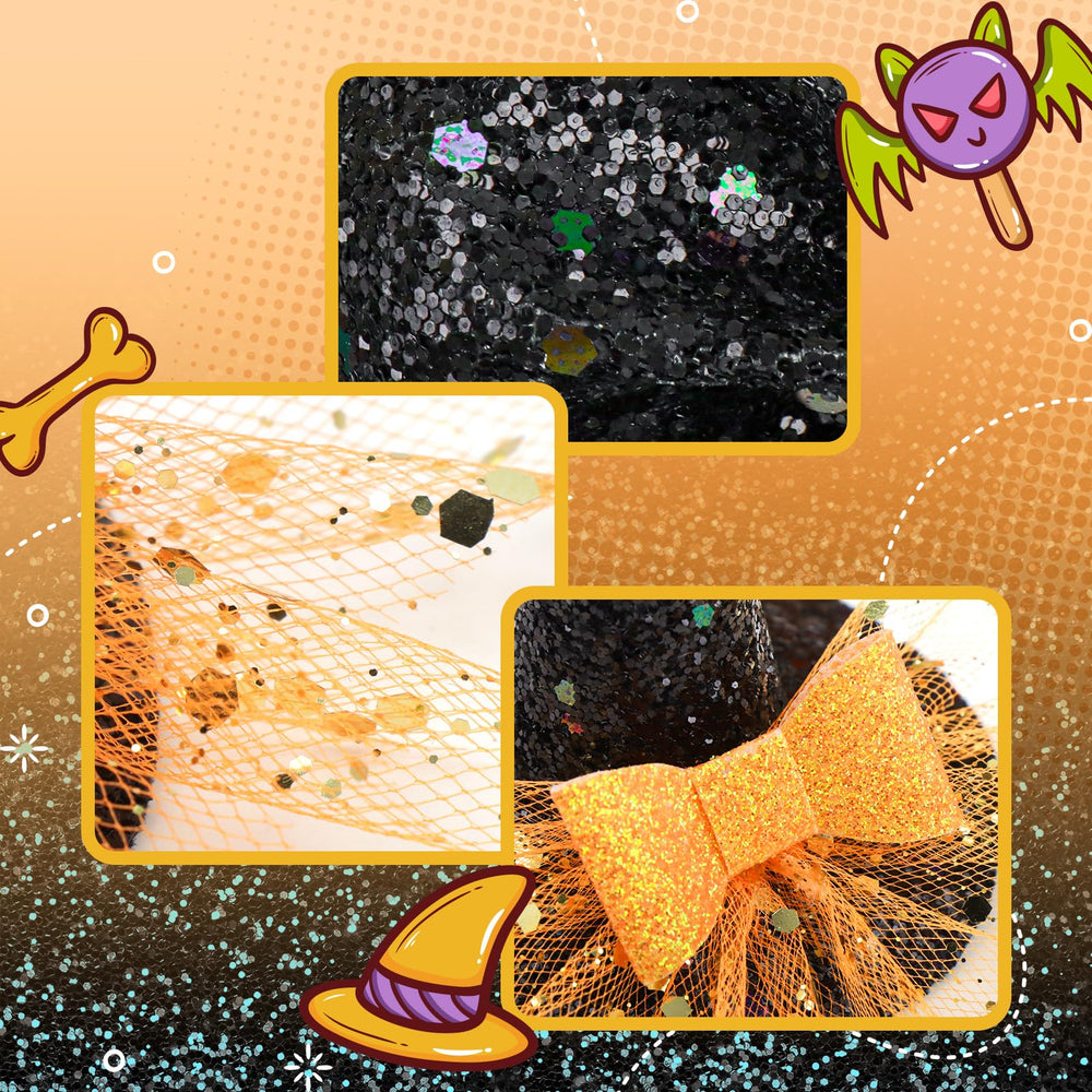 YanJie 3-inch headband delivers a balanced Halloween touch.