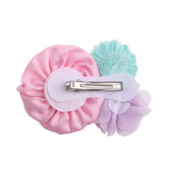 YanJie handmade flower detail, artisanal baby hair accessory for everyday wear.