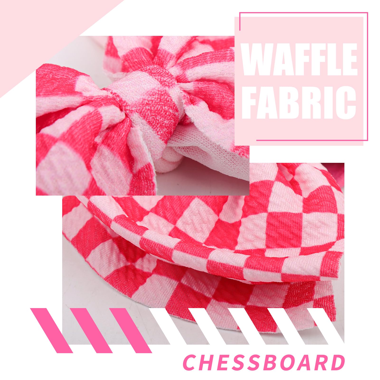 yanjie handmade headband bow in smoke-free workspace