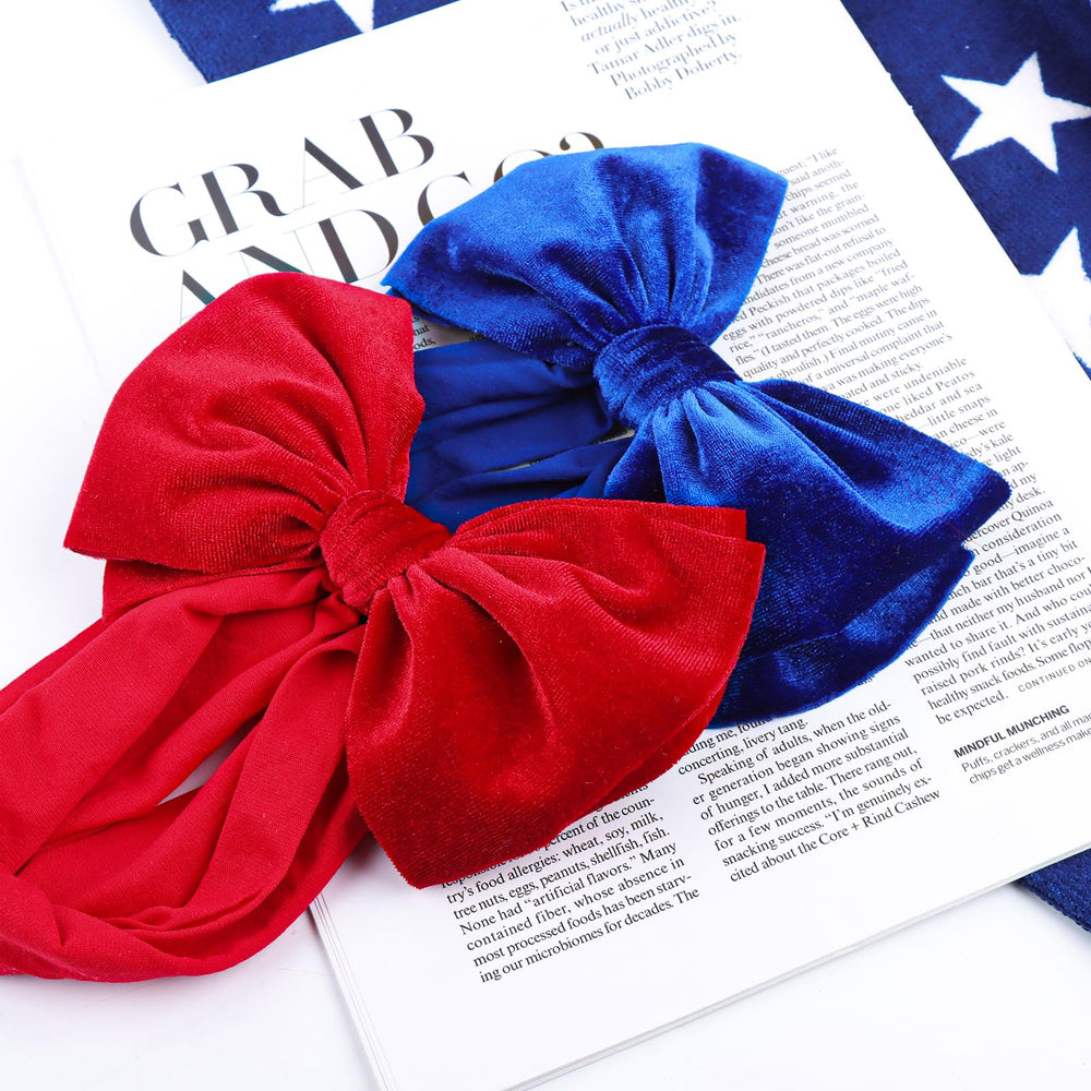 YanJie 4th of July headband supports sweet outfits during warm-weather events.