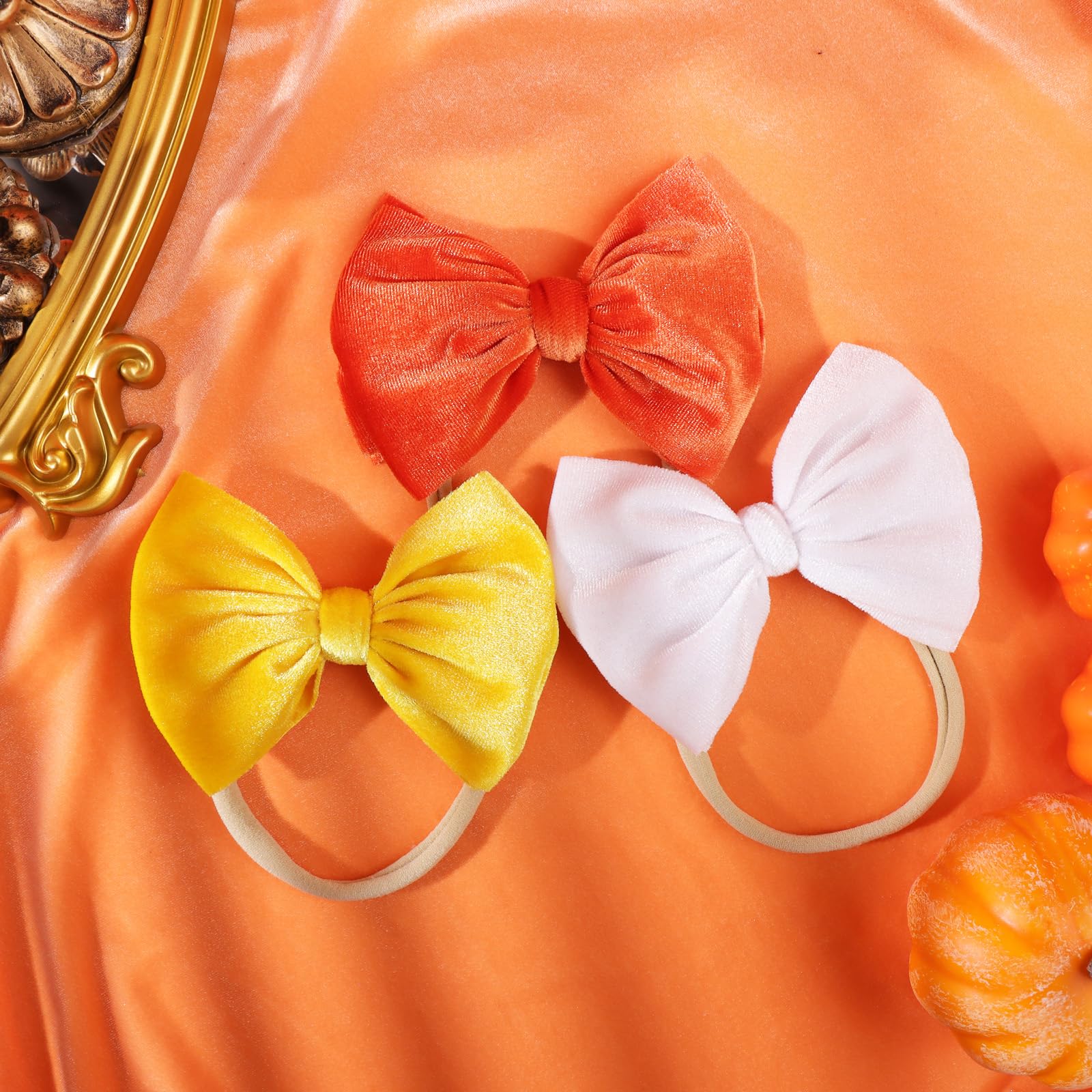 YanJie stretch-fit headband showing up to 15 inches, great for growing toddlers.