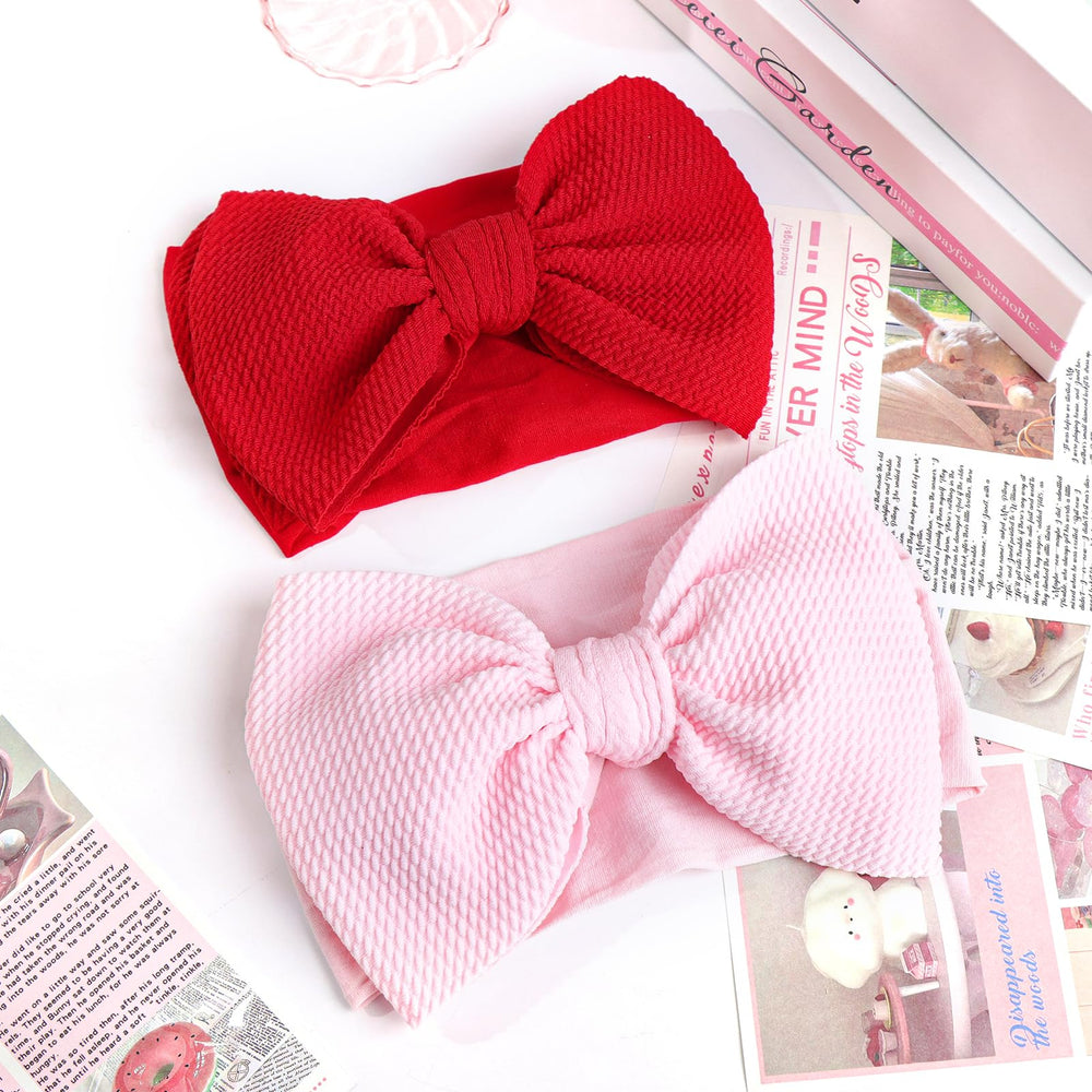 YanJie red and pink bows for party, photos, and everyday adventures.