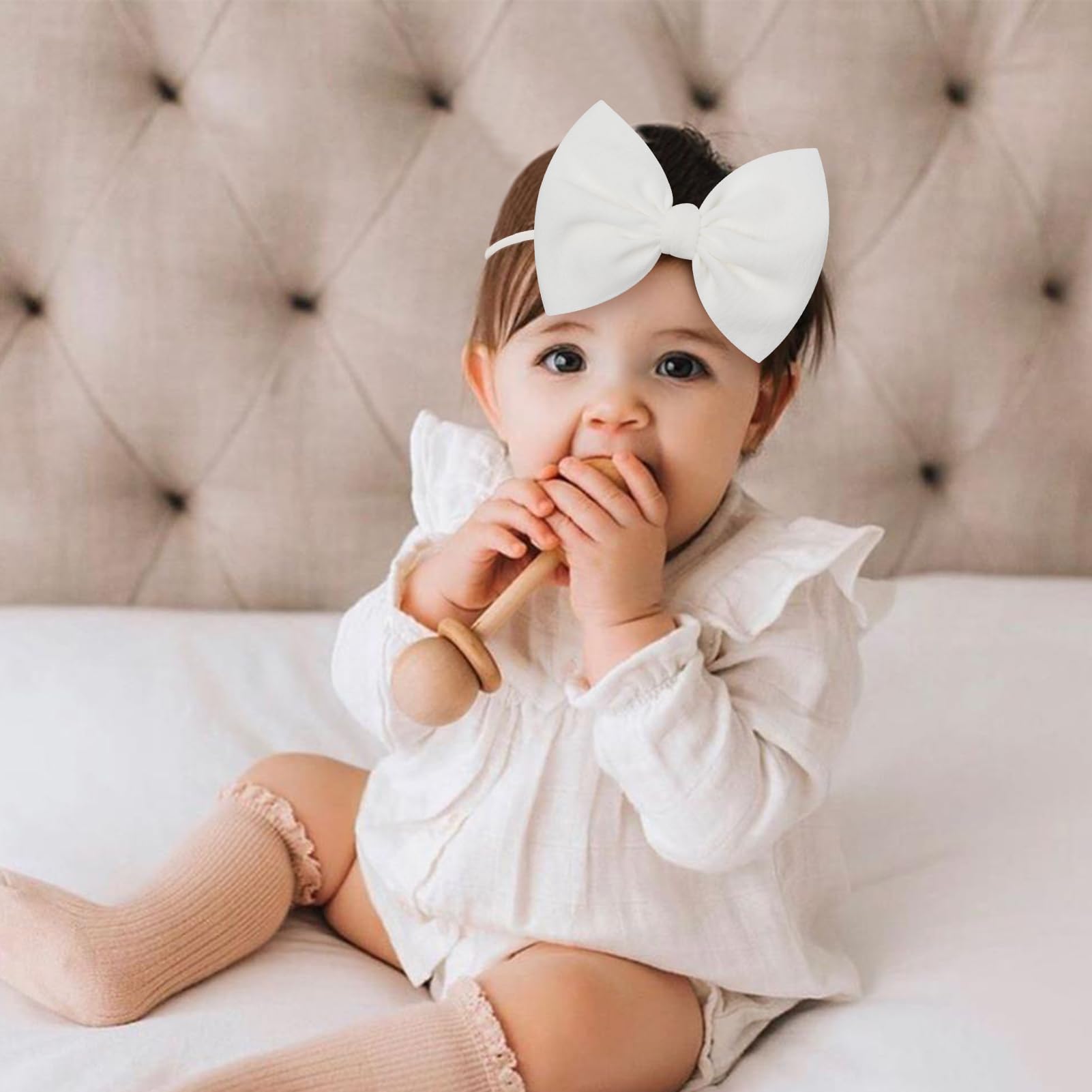 YanJie one-size headbands fit infants to toddlers for growing style.