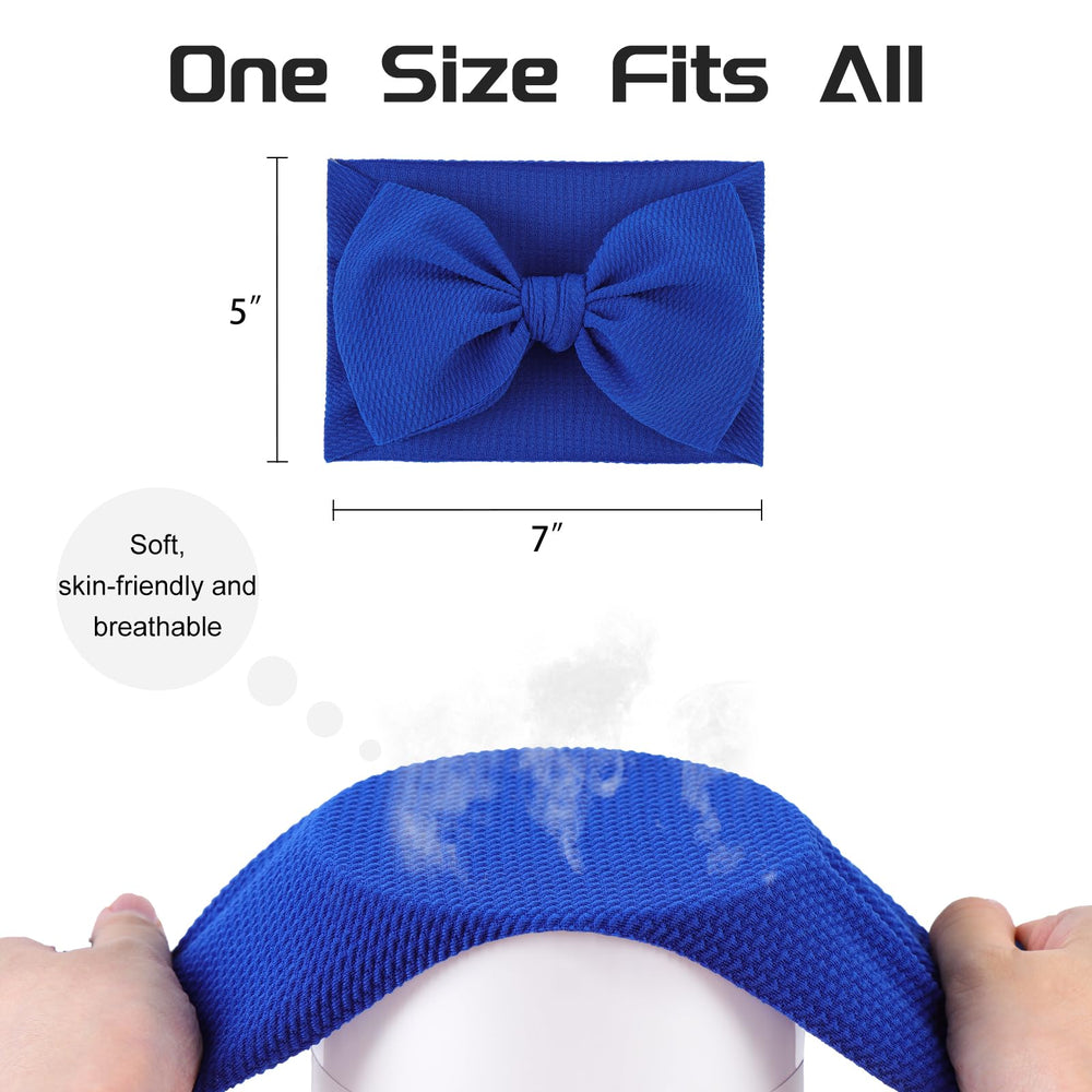 YanJie headbands closeup of soft material—breathable fabric keeps baby comfortable.