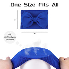 YanJie headbands closeup of soft material—breathable fabric keeps baby comfortable.