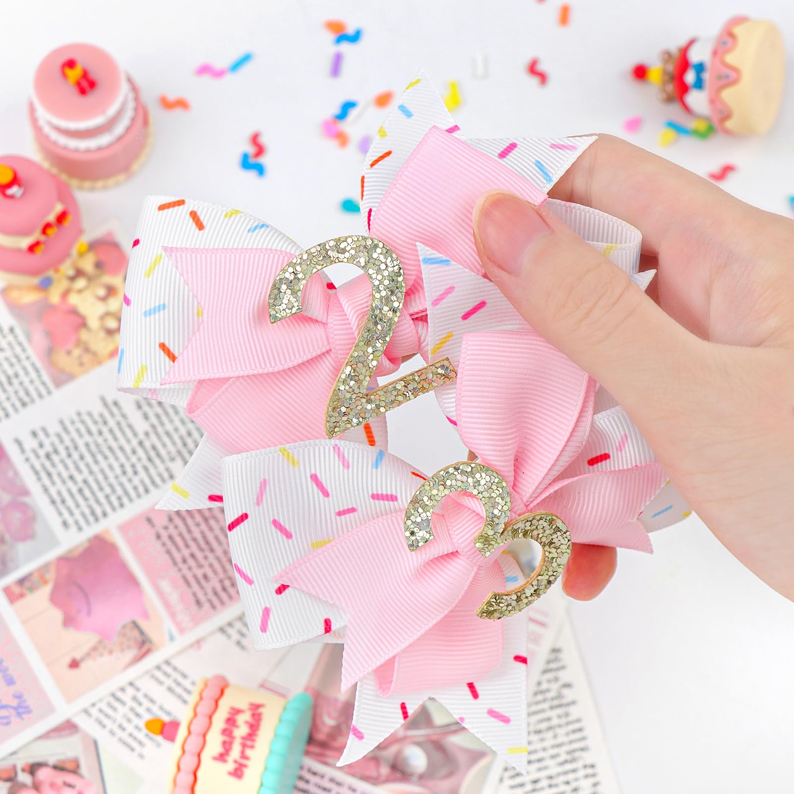 YanJie infant hair accessory bow offers versatile styling for toddlers and newborns in photos.