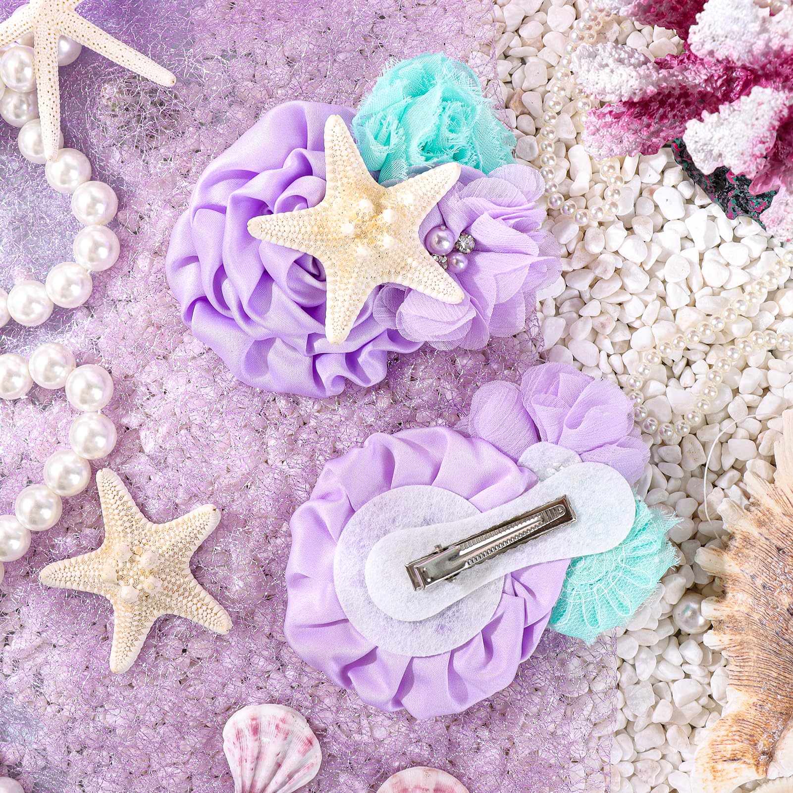 YanJie mermaid headband pictured as gift-ready party accessory