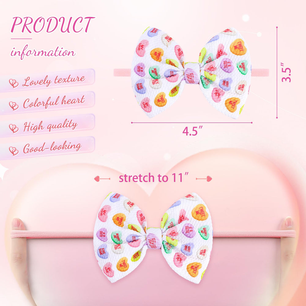 YanJie newborn headband close-up shows soft elastic nylon comfort