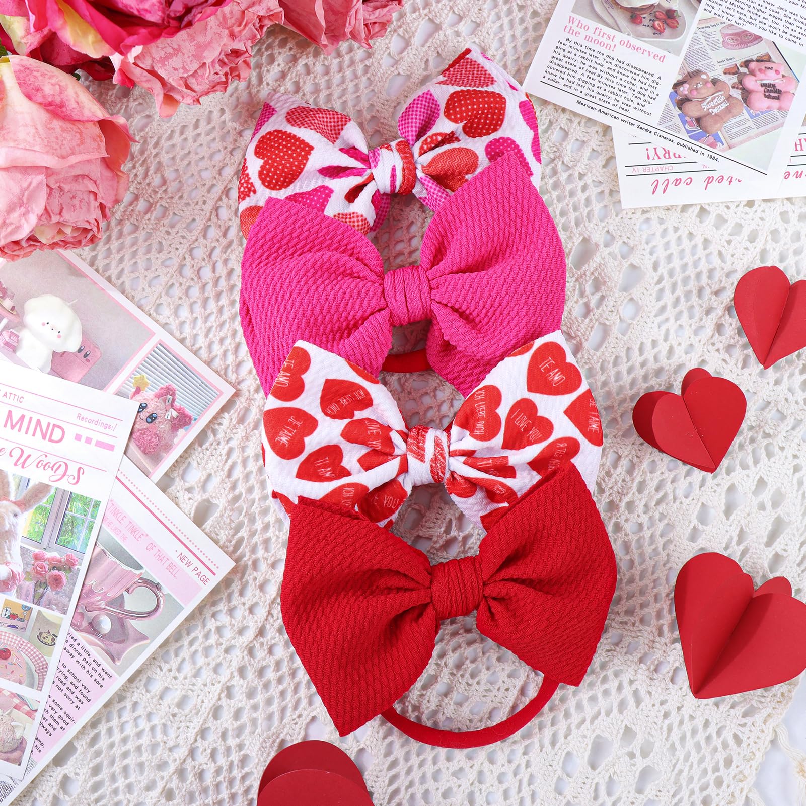 YanJie newborn headbands one-size-fits-all, easy wear for newborns and toddlers.