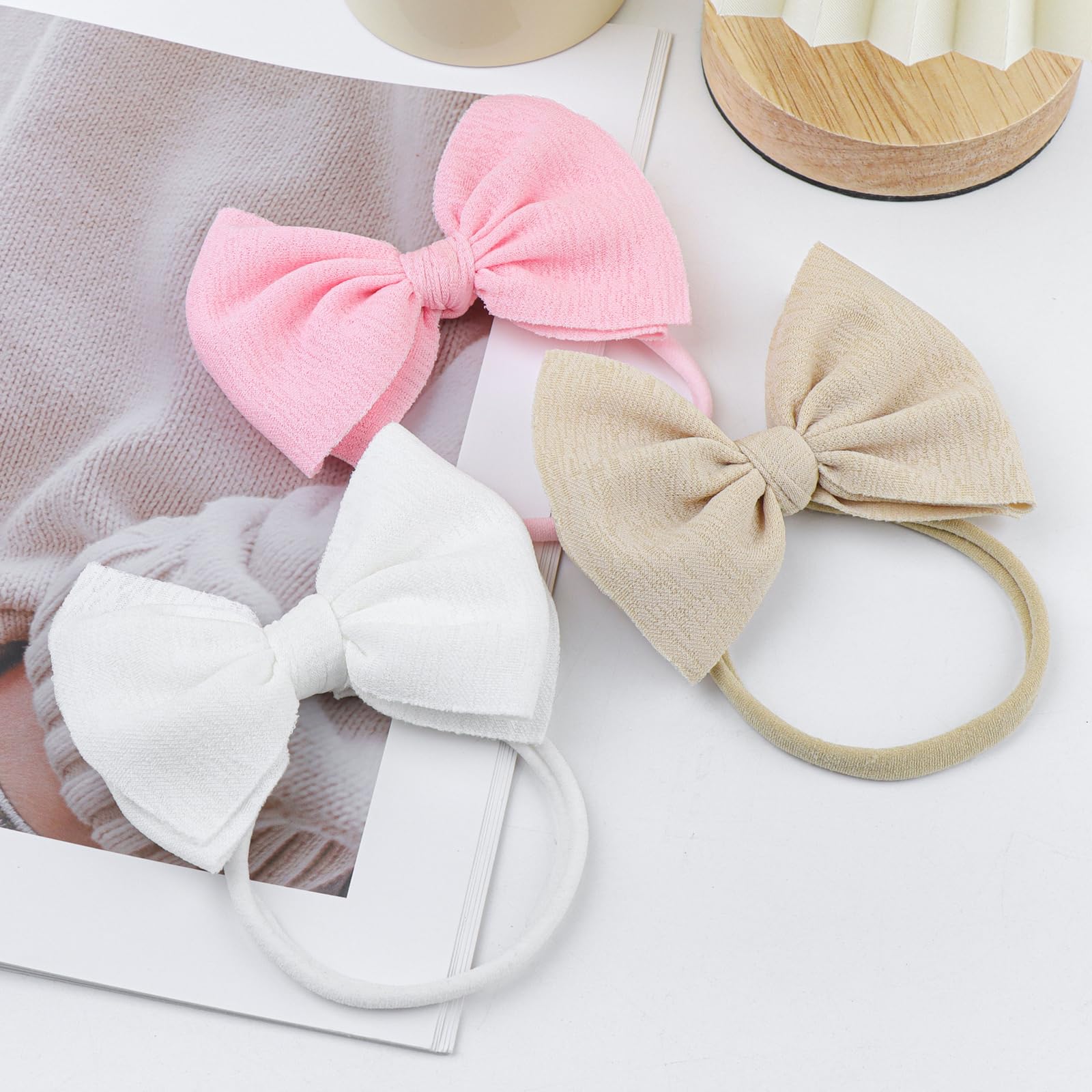 YanJie newborn photo prop headband adds charming touch to shoots.