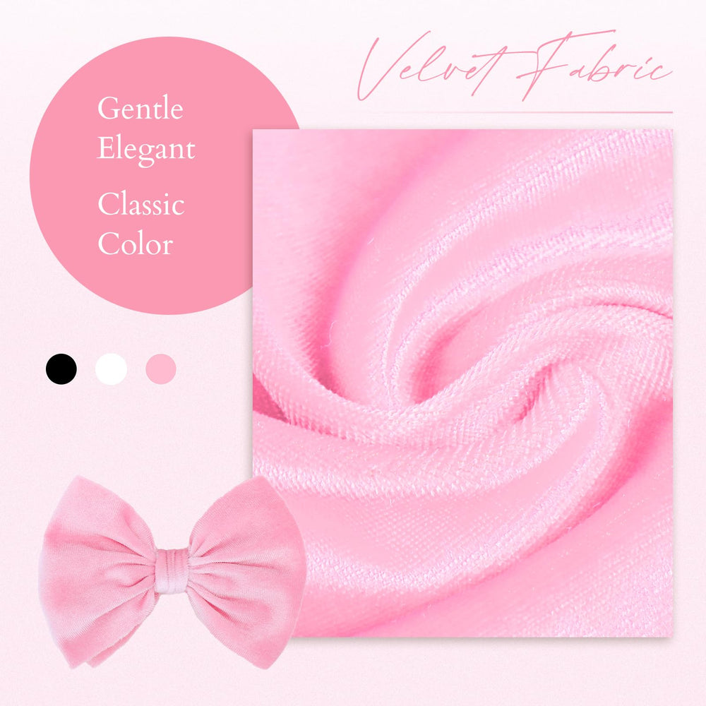 Yanjie nylon headband white stretch shows easy size adjustability.