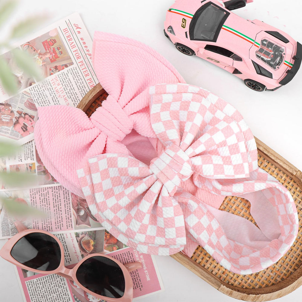 YanJie oversized 7in bows create charming focal point on babies