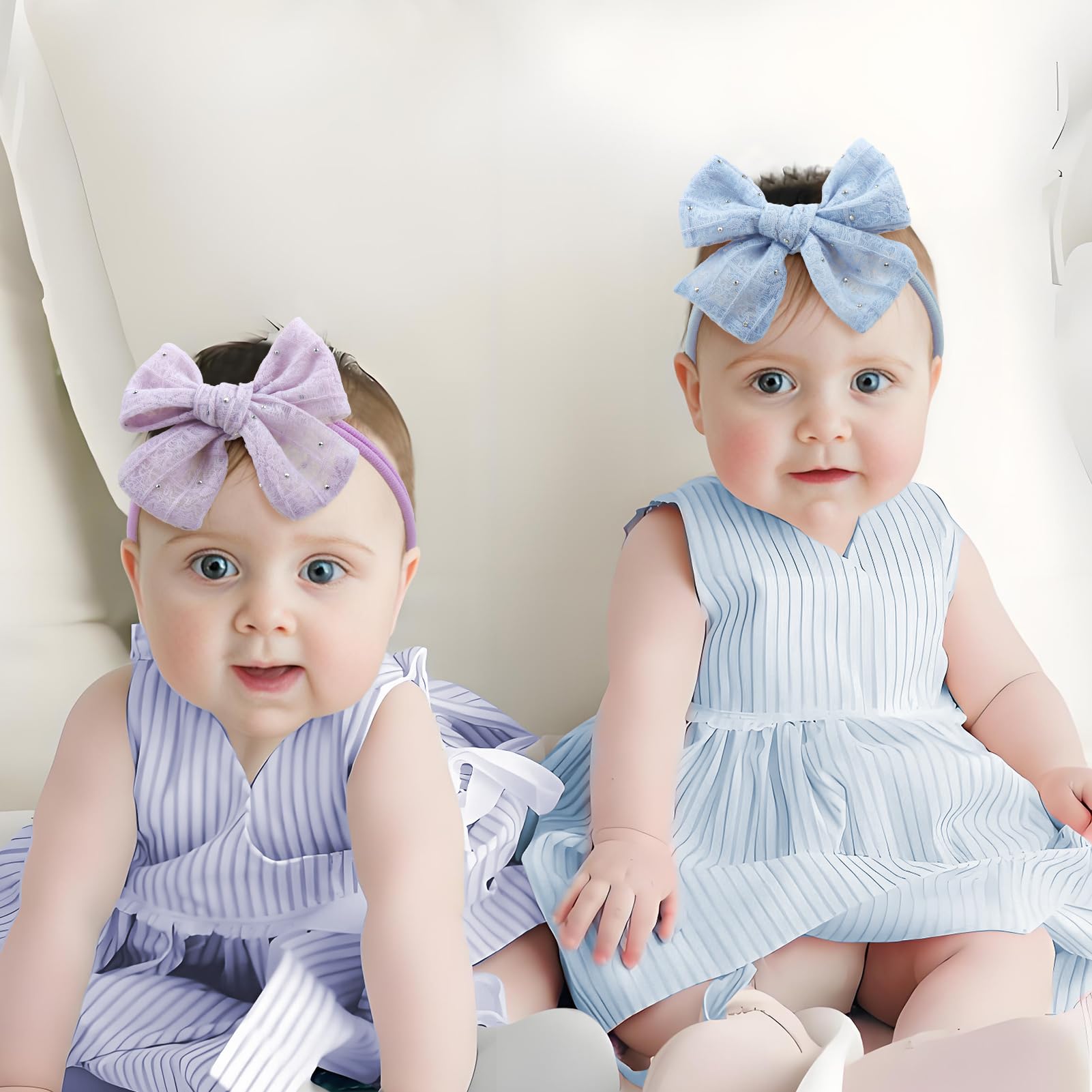 YanJie purple lace bow side detail highlights soft comfort and versatile styling.