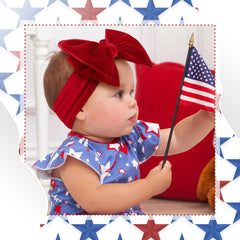 YanJie red velvet bow with heart pattern adds playful charm to outfits.
