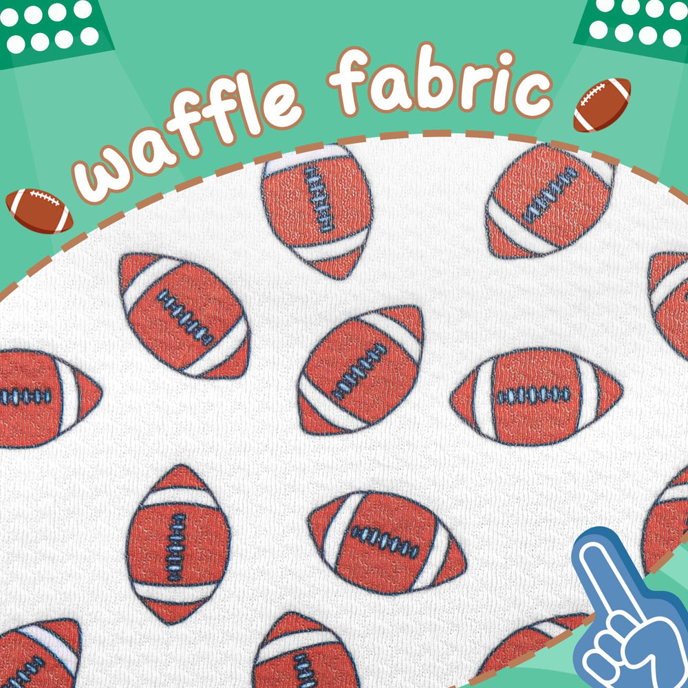 YanJie rugby-pattern bow hair accessory pairs with outfits and parties.