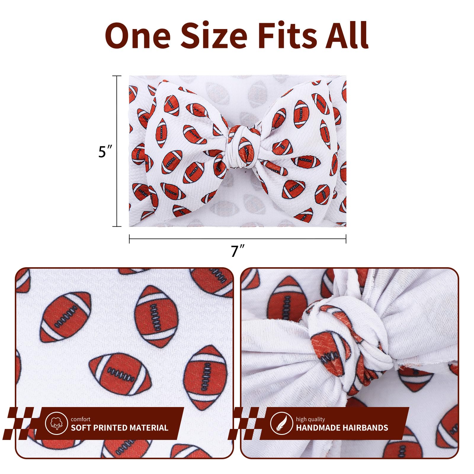 YanJie soft breathable headband comfortable for newborns and toddlers