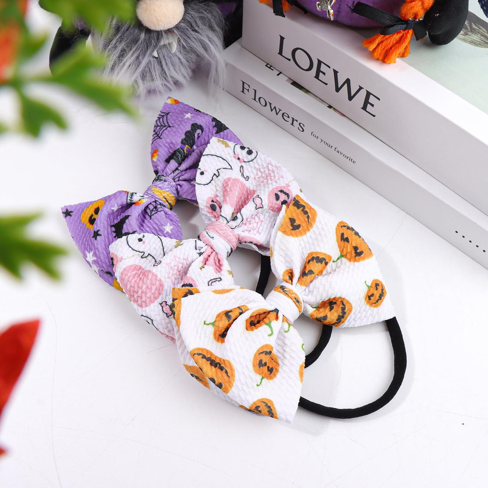 YanJie soft nylon bows gentle on tiny heads